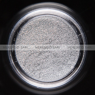 Glitter Powder - Microfine opaque Silver - 3g