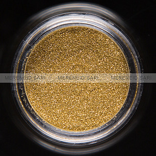 Glitter Powder - Microfine opaque Golden - 3g
