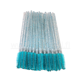 Disposable mascara brushes - turquoise - 50pcs