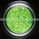 Glitteri - Hexi-mixed sizes - Rainbow Light Green - 3g