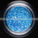 Glitteri - Hexi-mixed sizes - Rainbow Dark Blue - 3g