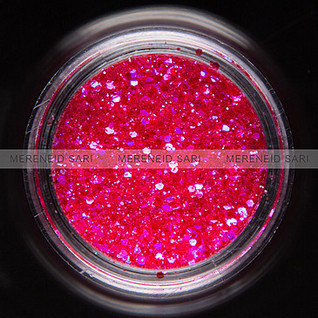 Glitter - Hexi-mixed sizes - Shining Purple Rose - 3g