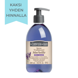 Traditional Marseille Soap - Olive Lavender - 500ml