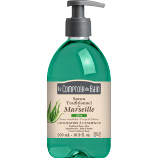 Traditional Marseille Soap -  Aloe - 500ml
