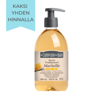 Traditional Marseille Soap - Vanilla-Honey - 500ml