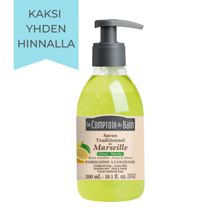 Perinteinen Marseille Saippua - Lemon Mint - 300ml