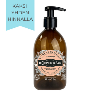 Marseille Saippua - Rentouttava Luomu - 500ml