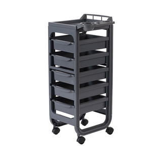 Hairdressing trolley - gray - SOAPY