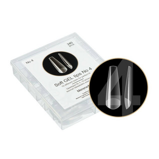 Gel Tips no 4 - 240 pcs