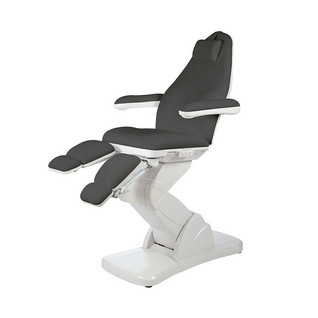 Electric Podiatry Chair - black - 3 motors - CUBO