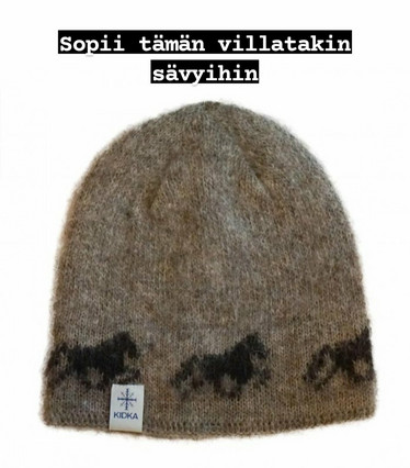 Islantilainen villatakki