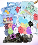 Setti; Höplän Täplän sydänystävät + värioppi