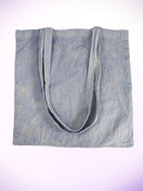 Kangaskassi; värjätty, pitkällä hihnalla