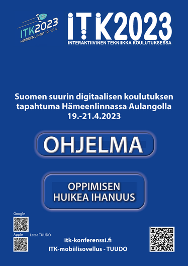 ITK 2023 program sheet 16 pages