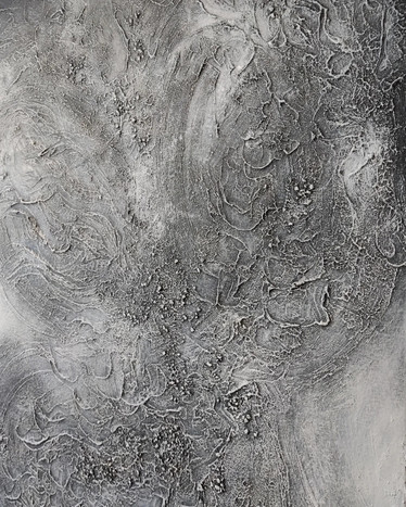Abstrakti maalaus 'A foggy dream' 73*92cm