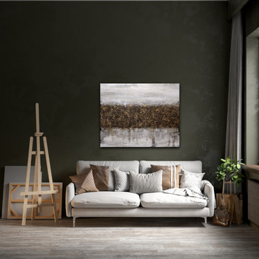 Abstrakti maalaus 'Inner beauty' 81*100cm