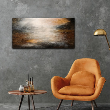 Abstrakti maalaus 'a dreamy moment' 100*50cm