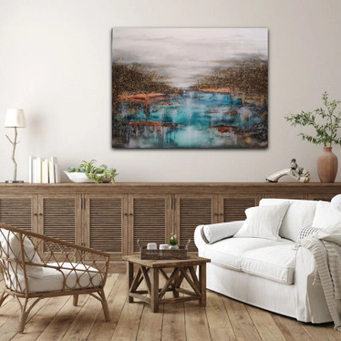 Abstrakti maalaus 'timeless beauty' 116*89cm