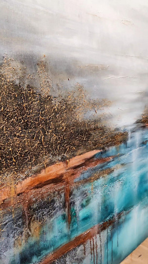 Abstrakti maalaus 'timeless beauty' 116*89cm