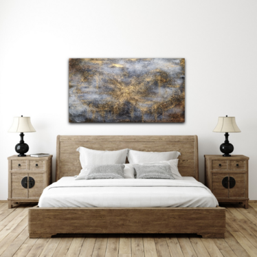 Abstrakti maalaus 'eternity is ours' 135*75cm