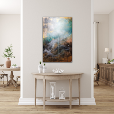 Abstrakti maalaus 'a secret wish' 60*90cm
