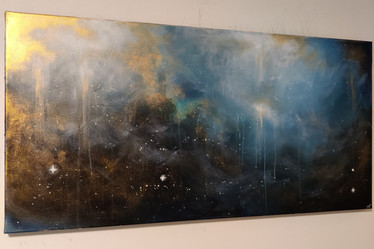 Abstrakti maalaus 'infinite love' 100*50cm