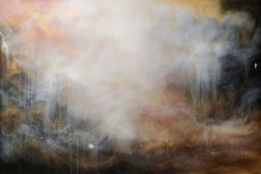 Abstrakti maalaus 'Dream freely' 150*100
