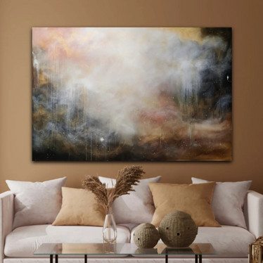 Abstrakti maalaus 'Dream freely' 150*100