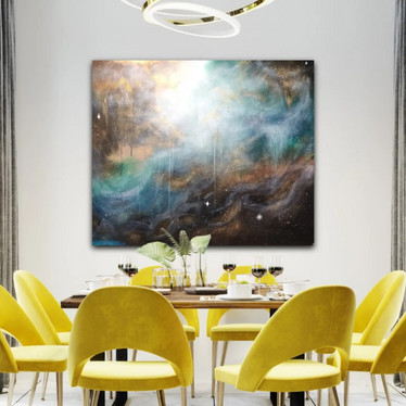 Abstrakti maalaus 'unconditional love' 120*100cm