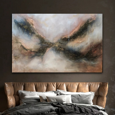 Abstrakti maalaus 'freedom to live' 150*100cm