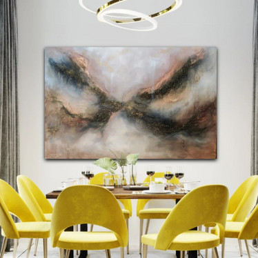 Abstrakti maalaus 'freedom to live' 150*100cm