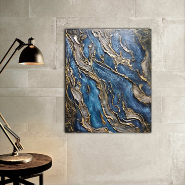 'The golden stream of life' 55*46cm