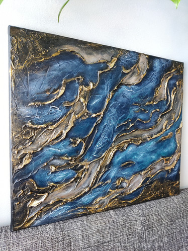 'The golden stream of life' 55*46cm