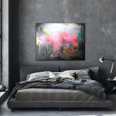 Maalaus 'midnight dance' 116*89cm