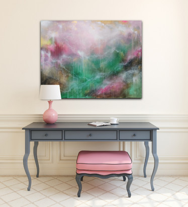 Abstrakti maalaus 'summer dream' 116*89cm