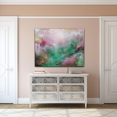 Abstrakti maalaus 'summer dream' 116*89cm
