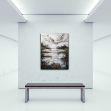 Maalaus 'kaukana kaikesta' 89*116cm