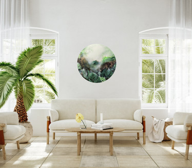 Pyöreä maalaus 'healing Power'' 80*80cm