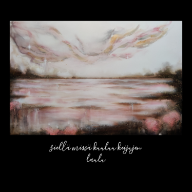 Suuri maalaus 'siellä, missä kuuluu keijujen laulu'' 150*100cm