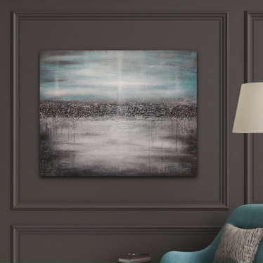 Taidemaalaus 'koska kaikella on tarkoitus' 100*81cm