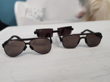 1/6 scale sunglasses for females or male figures