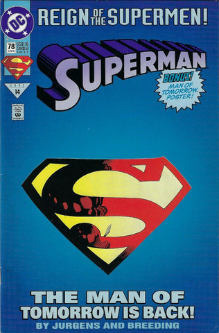 Reign of the Supermen: Superman # 78