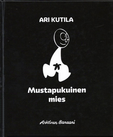 Mustapukuinen mies