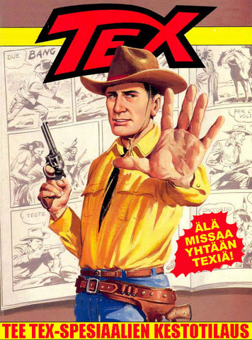 Tex Willerin erikoisnumeroiden jatkuva tilaus