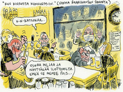 Kurissa ja nuhteessa – Pilapiirroksia 2019–2022