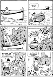 Lehtimies Tintti seikkailee: Musta saari
