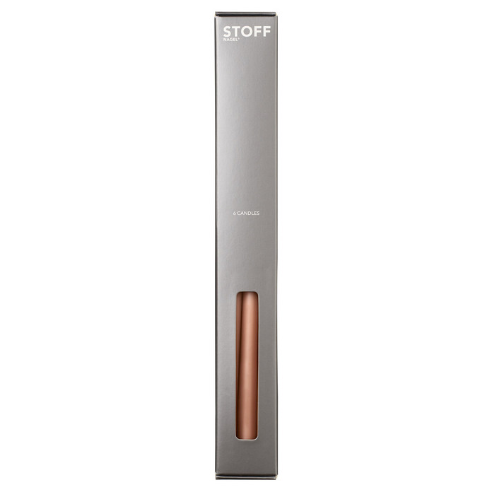 Stoff Nagel, Taper Candles by Ester & Erik, Dusty Rose (6kpl)