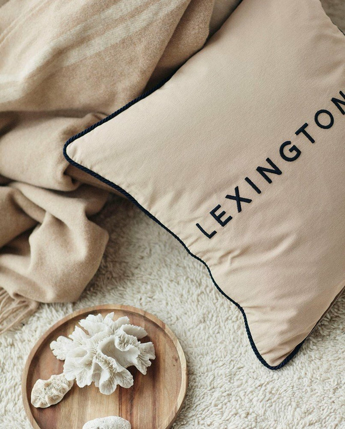 Lexington, Logo Twill PIllow Cover