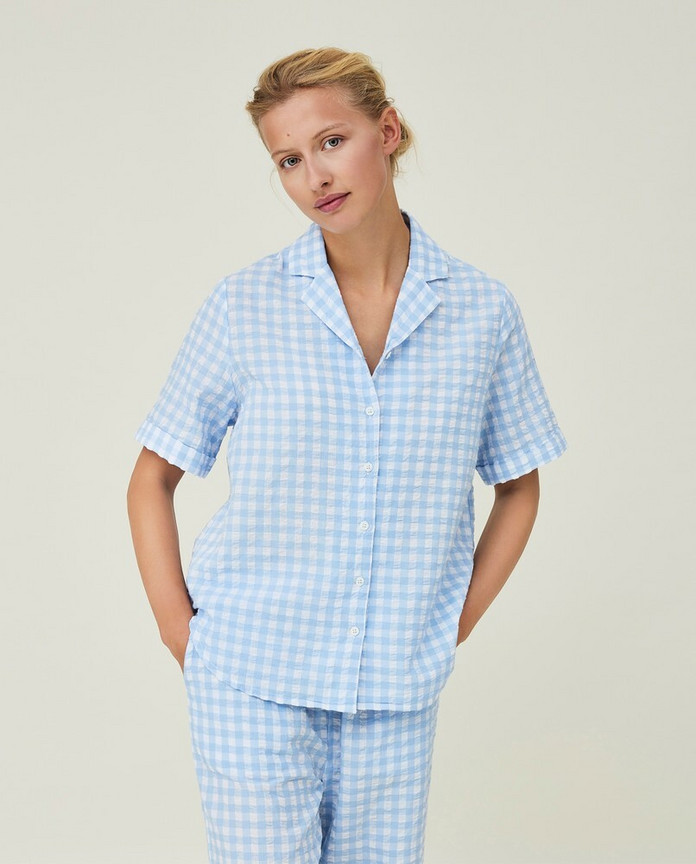 Lexington, Lauren Seersucker-cotton pyjama