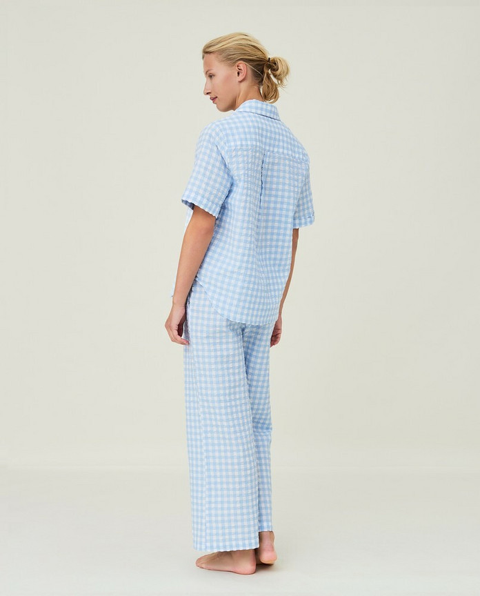Lexington, Lauren Seersucker-cotton pyjama